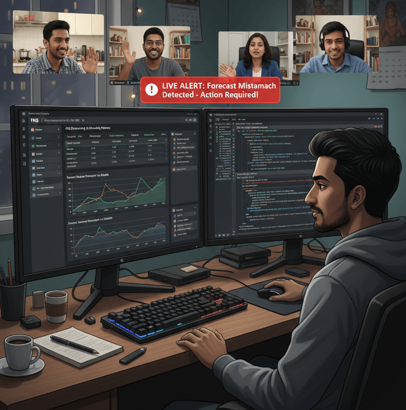 Renewalytics Services Pvt. Ltd. - project 1: FNS (Forecasting & Scheduling Platform) - Ajay Thorat